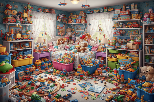 🧸 Weniger ist mehr – warum Babys keine Reizüberflutung brauchen