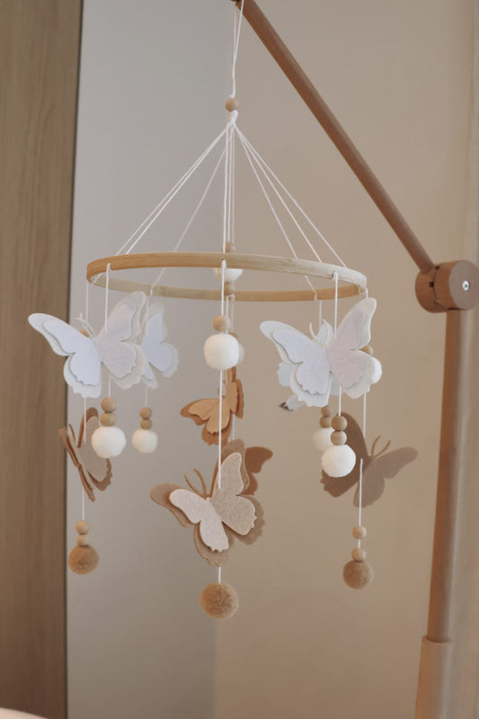 Handmade Butterfly babymobile-0