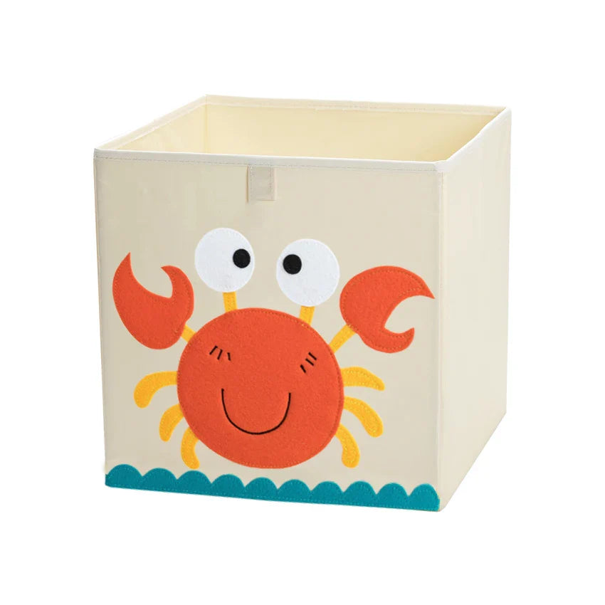 Squared Foldable Storage Box with Animals Multivariant-25