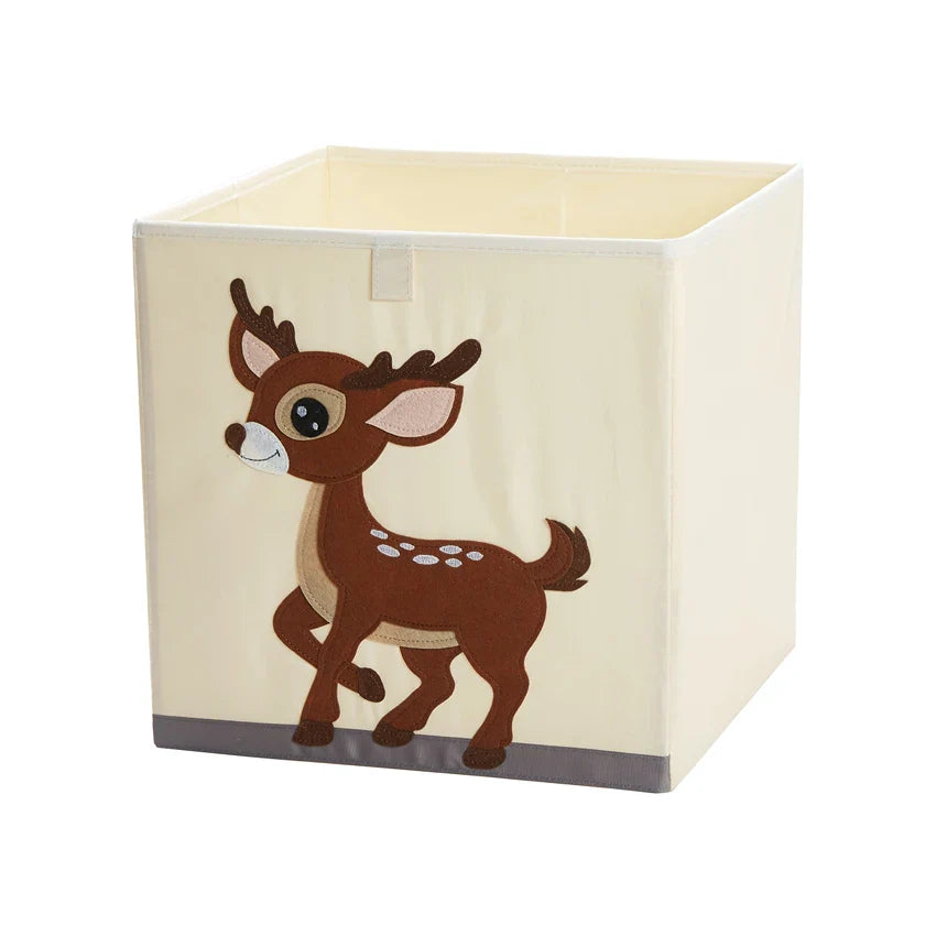 Squared Foldable Storage Box with Animals Multivariant-11
