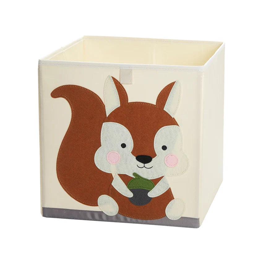 Squared Foldable Storage Box with Animals Multivariant-13