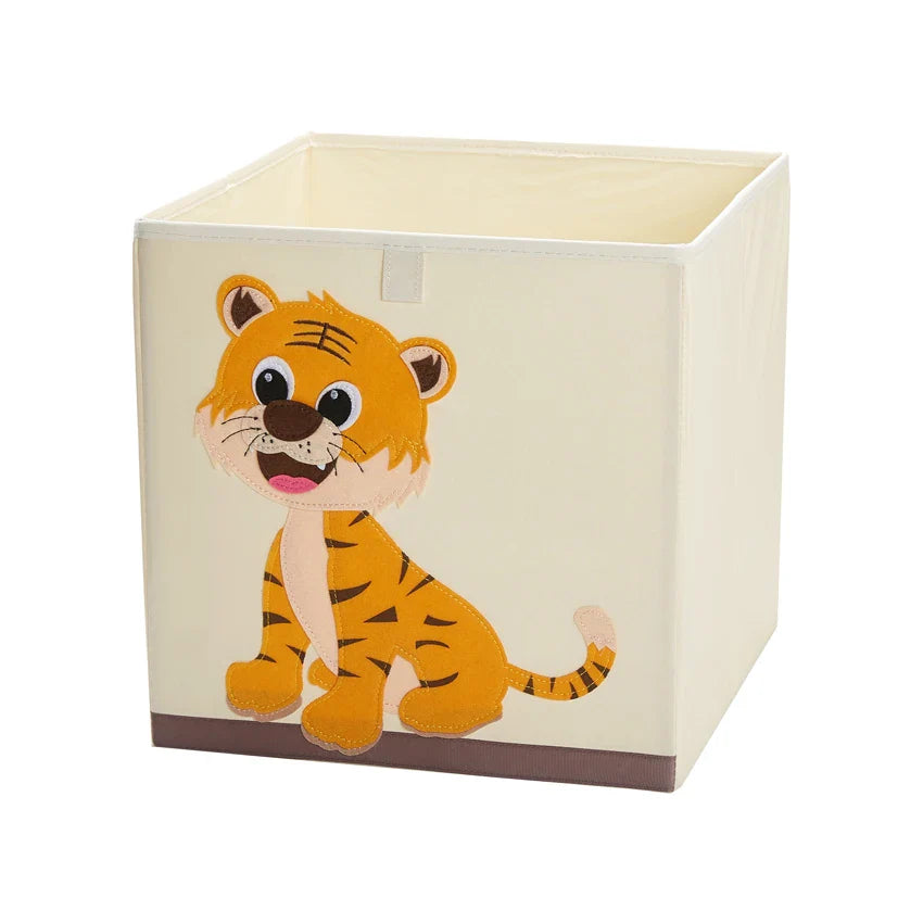 Squared Foldable Storage Box with Animals Multivariant-21