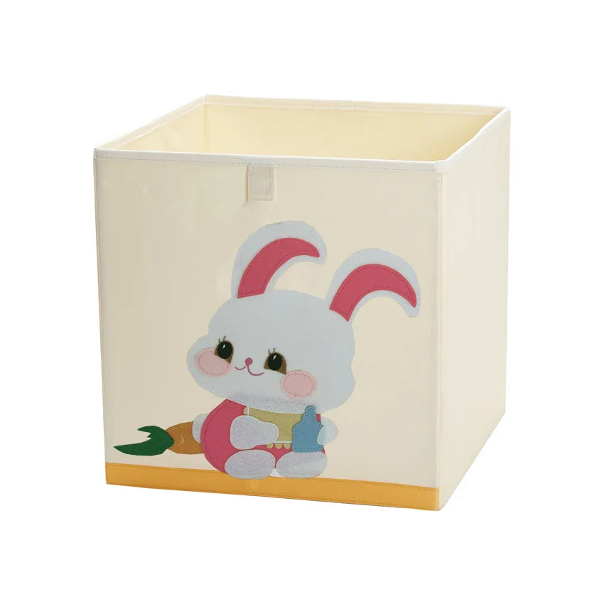 Squared Foldable Storage Box with Animals Multivariant-17