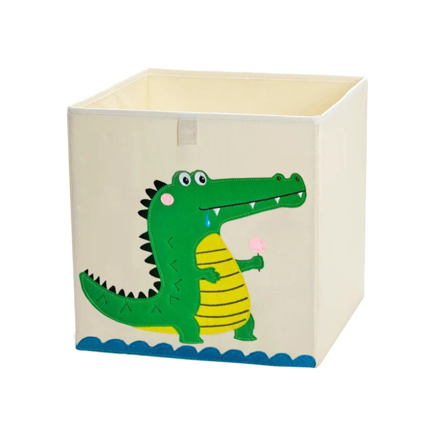 Squared Foldable Storage Box with Animals Multivariant-30