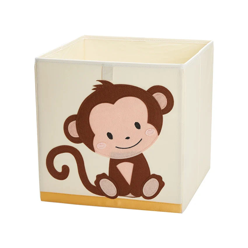 Squared Foldable Storage Box with Animals Multivariant-14