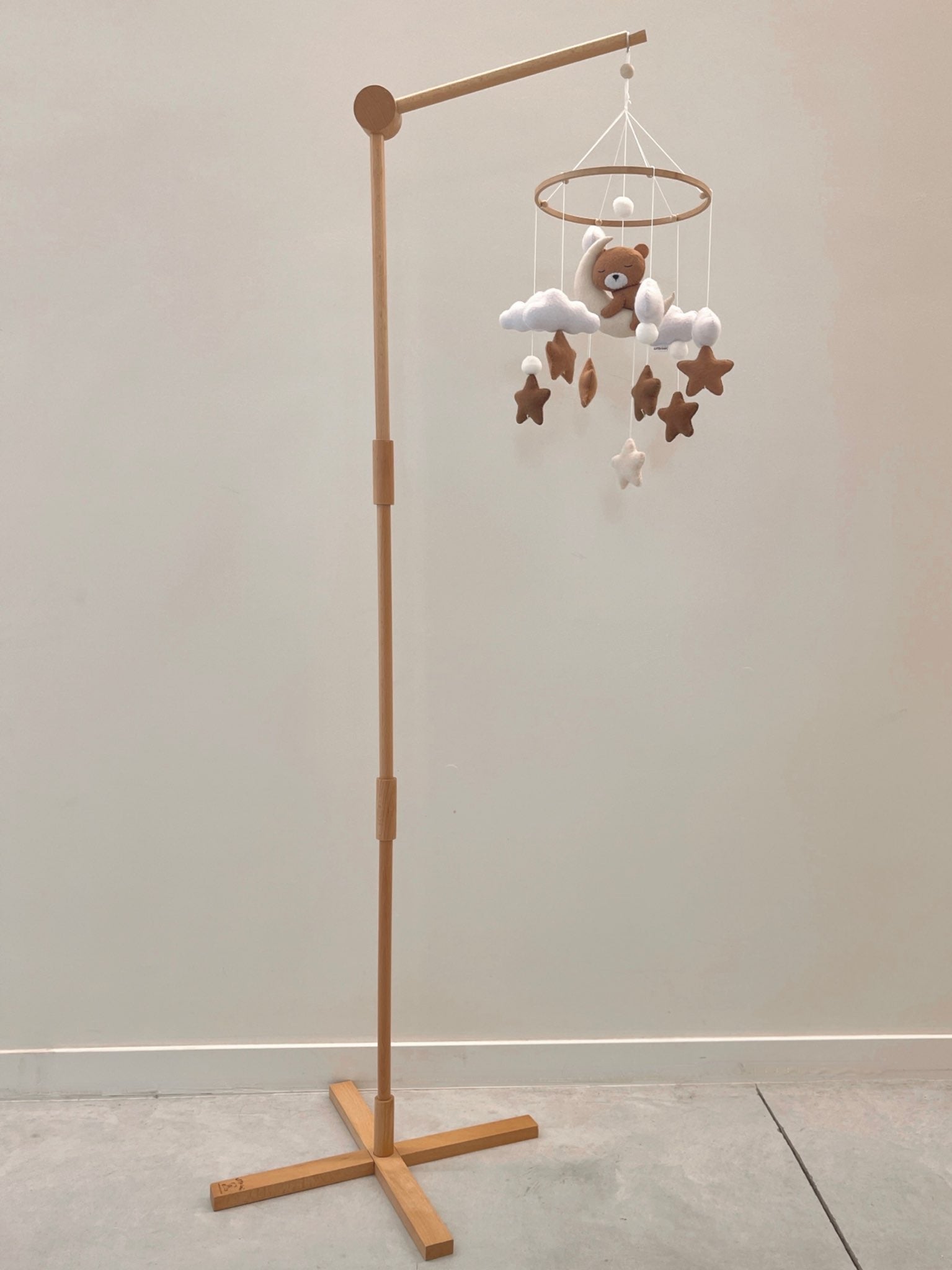 Handmade Moon And Stars baby mobile-14