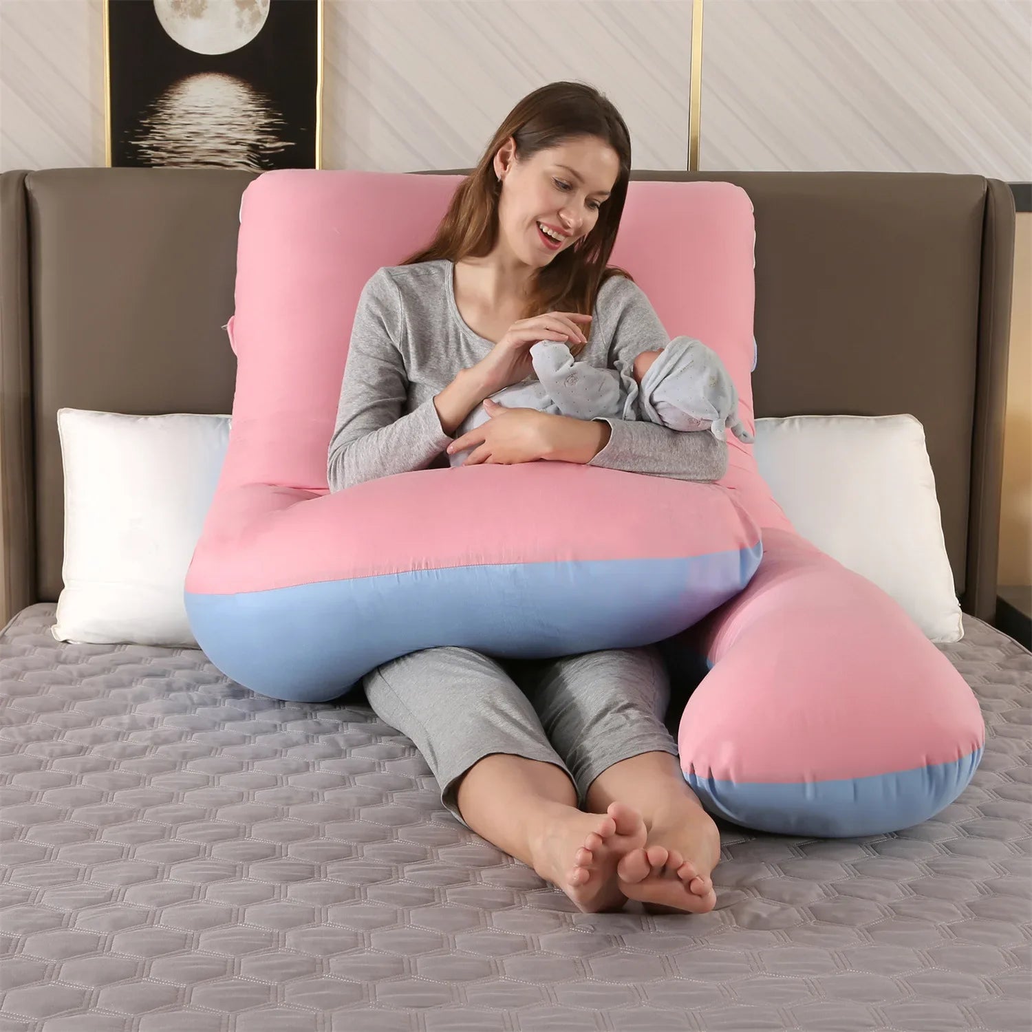 U-shaped multifunctional maternity pillow Multivariant-2
