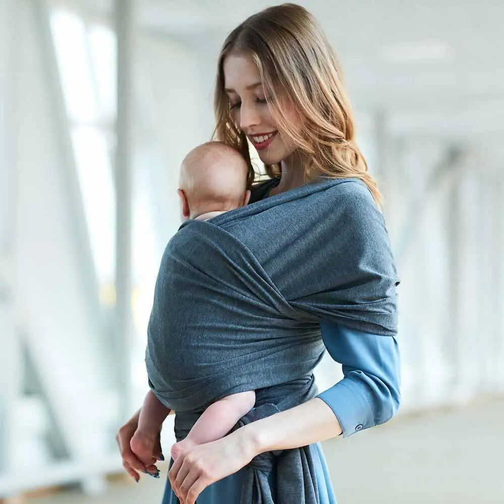 Cotton Baby Wrap – Elastisches Tragetuch aus Baumwolle