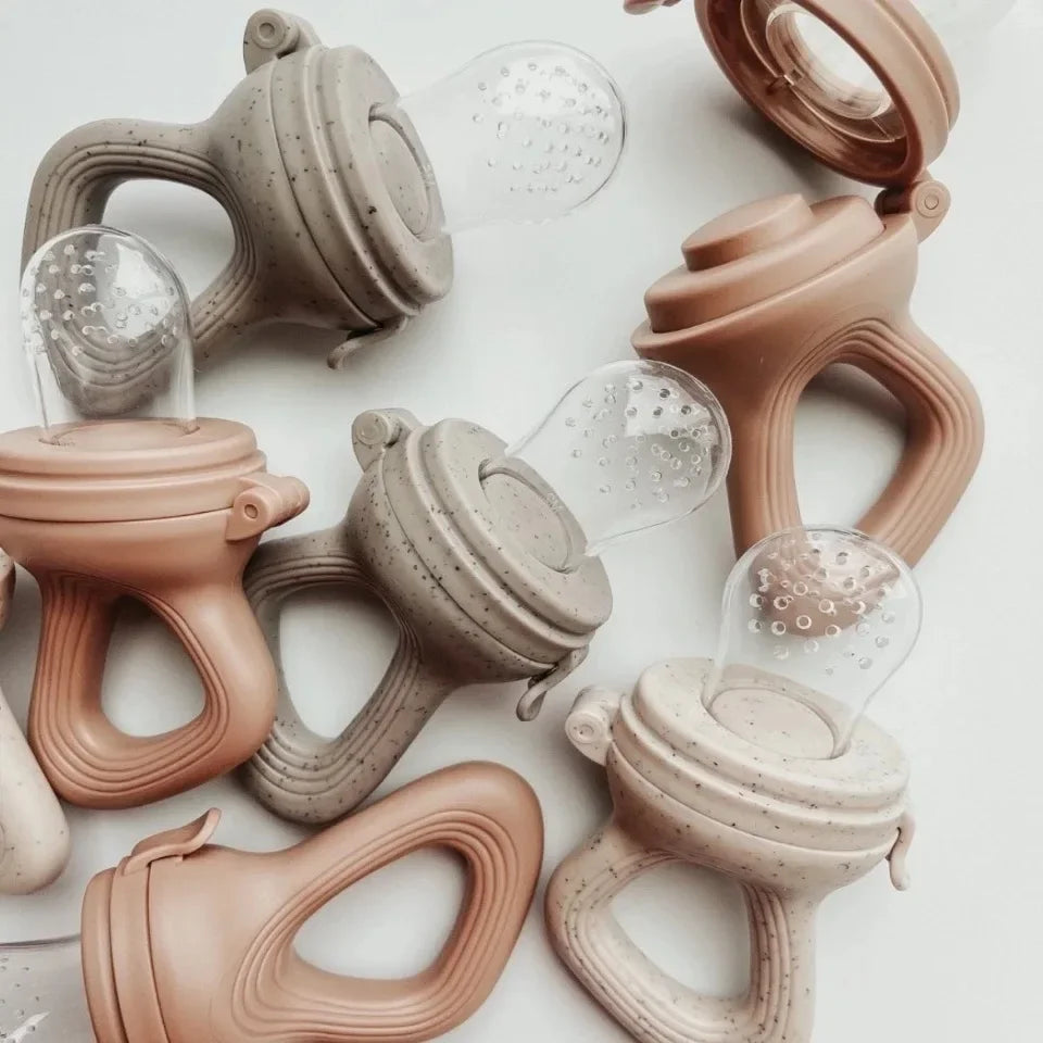 1PC Teething and weaning pacifier in silicone multivariant-0