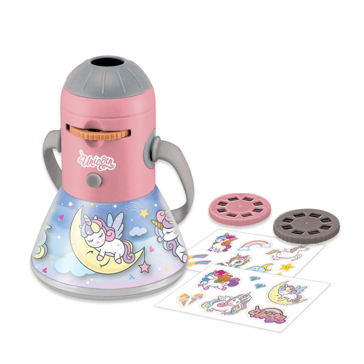 NNEDSZ Unicorn Mini Night Light Camping Projector - Lantern Torch Kids Learning Toy-1