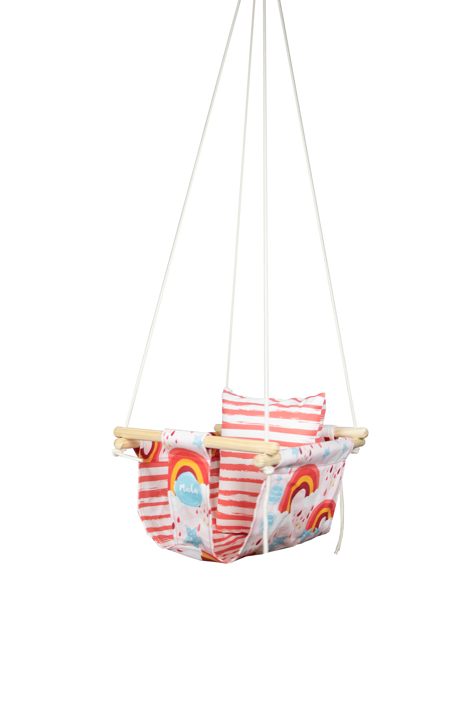 Follow your Rainbow PINK BabySwing-4