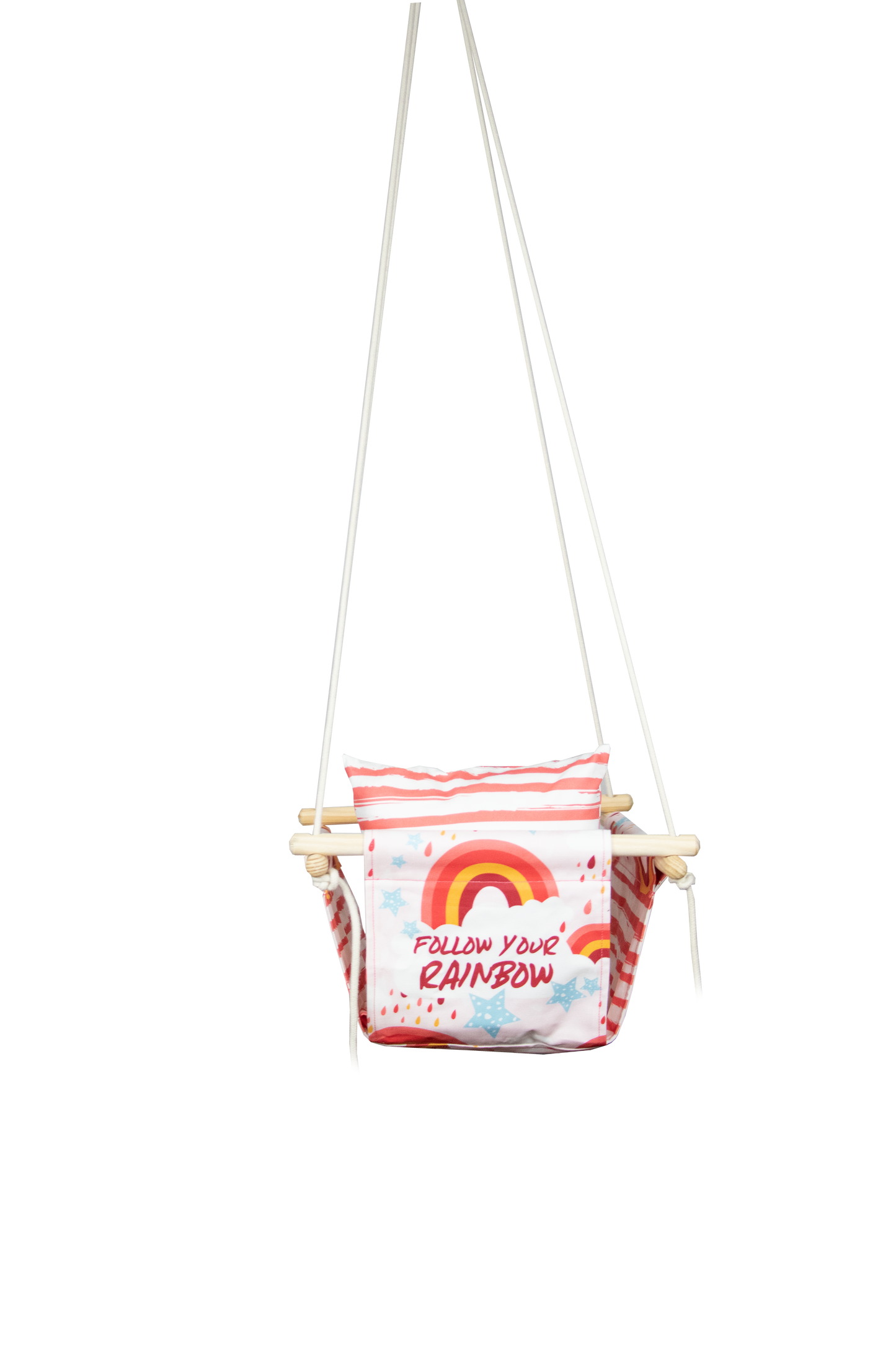 Follow your Rainbow PINK BabySwing-1