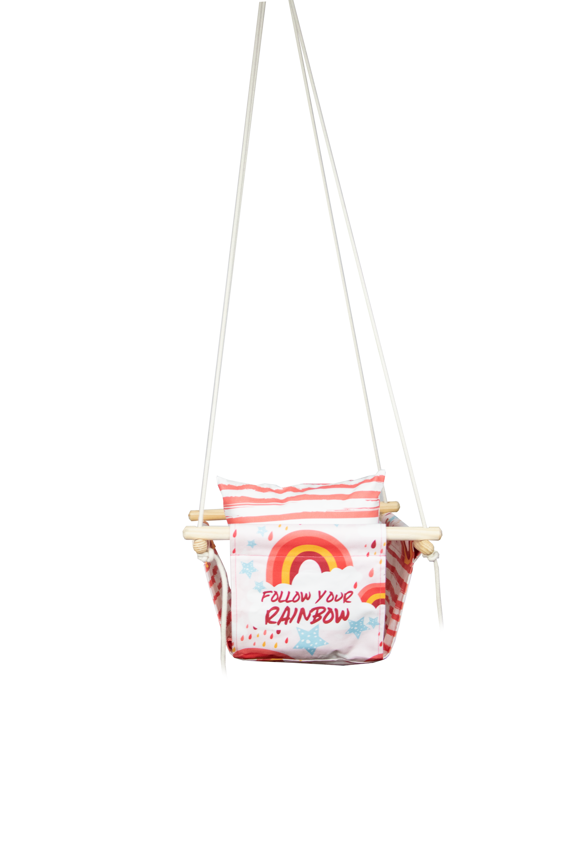 Follow your Rainbow PINK BabySwing-1