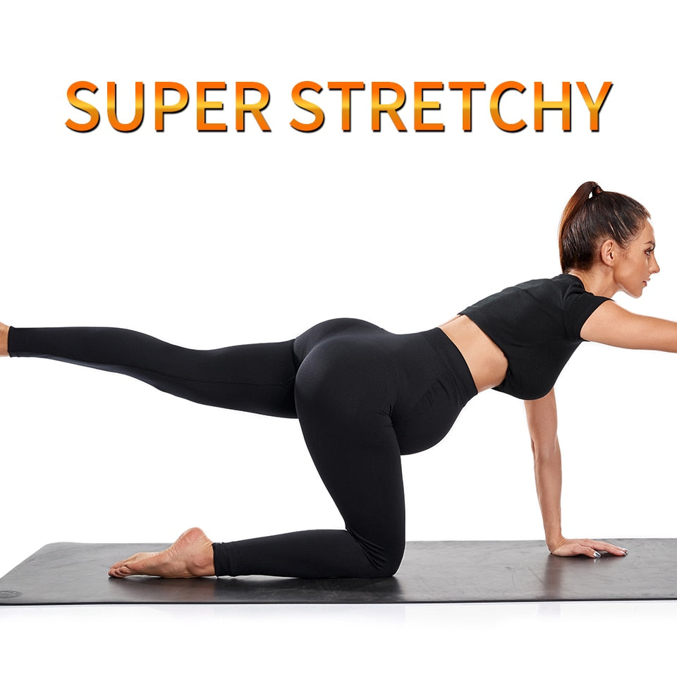 Maternity Leggings High Waist Belly Support Leggins for Pregnant Women Pregnancy Skinny Pants Body Shaping Postpartum Trousers-2